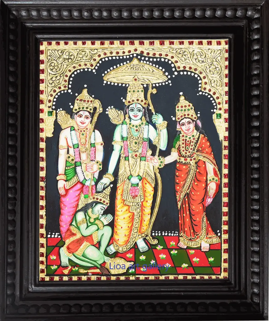 Kodandaraman- Tanjore Painting